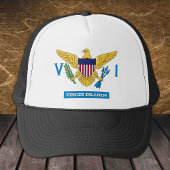 Jungfrau Islands Hat, Flagge der US-Jungfrau Truckerkappe