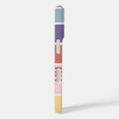 JUNGFRAU Islands Madras Monogram Personalize Case-Mate iPhone Hülle (Rückseite / Rechts)