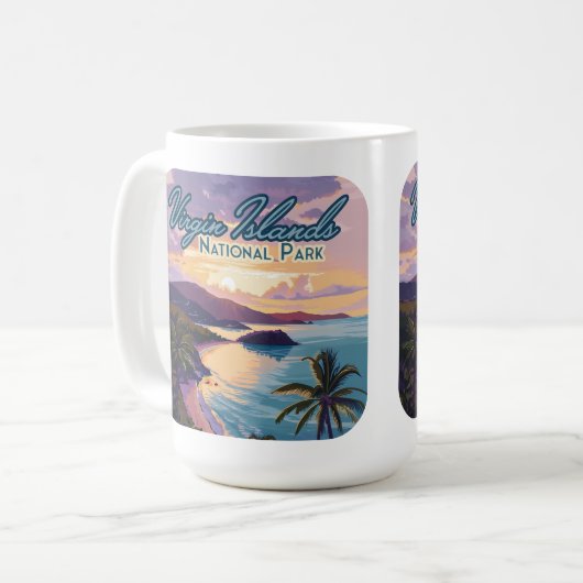 Jungfrau Islands National Park St John Kaffeetasse (Vorderseite Links)