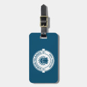 Jungfrau Islands National Park Sun Trees Gepäckanhänger (Vorderseite vertikal)