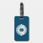 Jungfrau Islands National Park Sun Trees Gepäckanhänger (Rückseite vertikal)