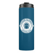 Jungfrau Islands National Park Sun Trees Thermosbecher (Vorderseite)