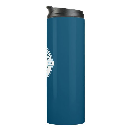 Jungfrau Islands National Park Sun Trees Thermosbecher (Nach rechts gedreht)