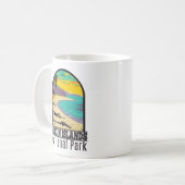 Jungfrau Islands National Park Trunk Bay Beach Kaffeetasse (Vorderseite Links)