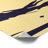 Jungfrau Islands National Park Trunk Bay Beach Poster (Ecke)