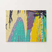 Jungfrau Islands National Park Trunk Bay Beach Puzzle (Horizontal)