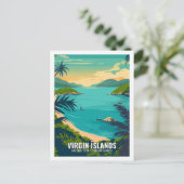 Jungfrau Islands National Park USA National Park Postkarte (Stehend Vorderseite)