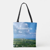 Jungfrau Islands St Croix Sandy Point Personalize Tasche (Rückseite)