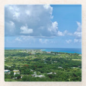 Jungfrau Islands St. Croix Sandy Point USVI Tropic Glasuntersetzer (Vorderseite)