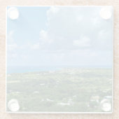 Jungfrau Islands St. Croix Sandy Point USVI Tropic Glasuntersetzer (Rückseite)