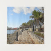 Jungfrau Islands Tropical Waterfront St. Croix USV Wandteppich (Vorderseite)