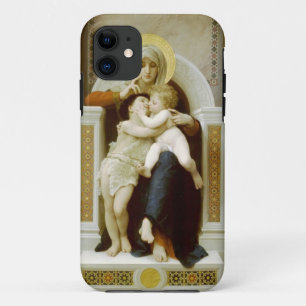 Jungfrau, Jesus u. Johannes William-Bouguereau-The Case-Mate iPhone Hülle
