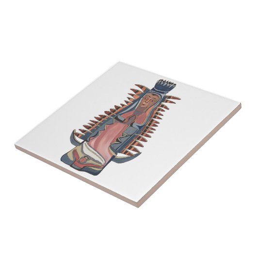 Jungfrau Jungfrau Mary Our Lady of Guadalupe Maler Fliese (Seite)