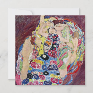 Jungfrau (Jungfräulich), Gustav Klimt, Vintage Art