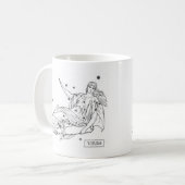 Jungfrau Kaffeetasse (Vorderseite Links)