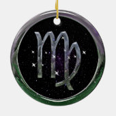 Jungfrau Keramik Ornament (Hinten)