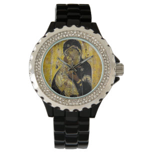 Jungfrau Kiew Ukrainisches Icon Madonna Watch Armbanduhr