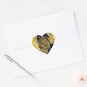 Jungfrau Kiew Ukrainisches Symbol Madonna Herz-Aufkleber (Umschlag)