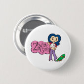 Jungfrau-Knopf Button (Vorne & Hinten)