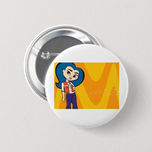 Jungfrau-Knopf Button (Vorne & Hinten)