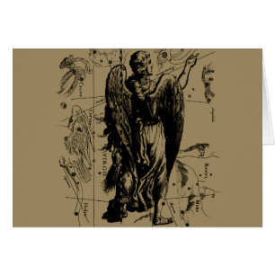 Jungfrau-Konstellation Hevelius Radierungs-Art