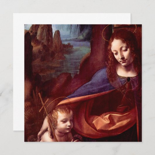 Jungfrau Leonardo da Vinci (Madonna) (Vorne/Hinten)