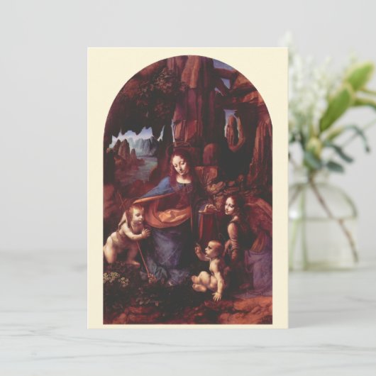 Jungfrau Leonardo da Vinci (Madonna) (Stehend Vorderseite)