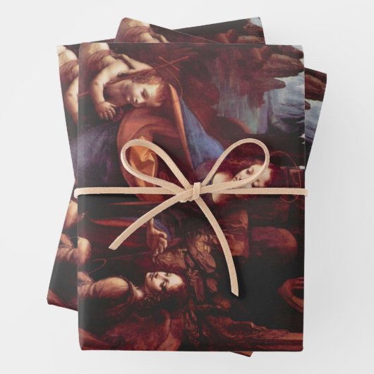 Jungfrau Leonardo da Vinci (Madonna) Geschenkpapier Set (Beispiel)