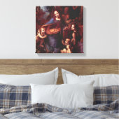 Jungfrau Leonardo da Vinci (Madonna) Leinwanddruck (Insitu (Schlafzimmer))