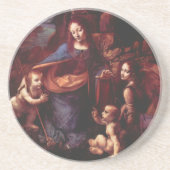 Jungfrau Leonardo da Vinci (Madonna) Untersetzer (Vorne)