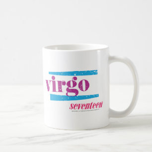 Jungfrau lila kaffeetasse