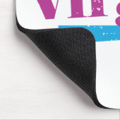 Jungfrau lila mousepad (Ecke)