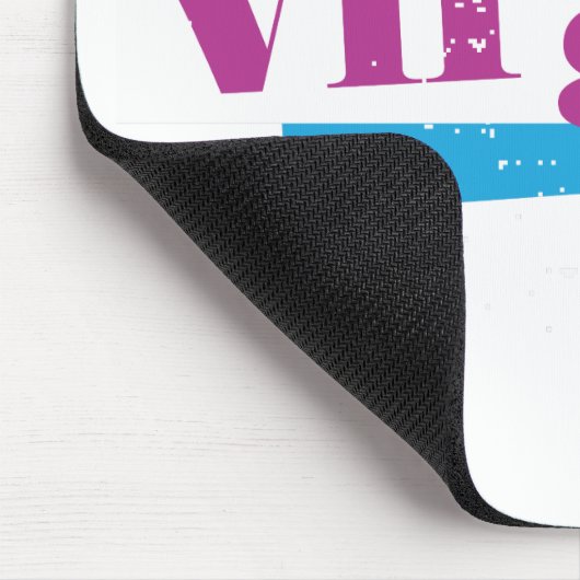 Jungfrau lila mousepad (Ecke)