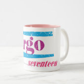 Jungfrau lila zweifarbige tasse (VorderseiteRechts)