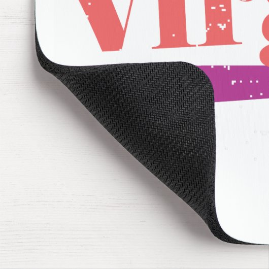 Jungfrau LtPink Mousepad (Ecke)