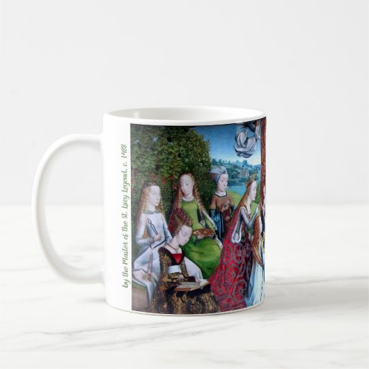 Jungfrau (M 070) 11 oz. Kaffeetasse (Links)