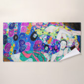Jungfrau (Mädchen), Gustav Klimt Badehandtuch (Badehandtuch)