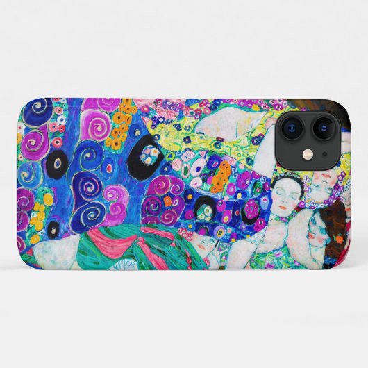 Jungfrau (Mädchen), Gustav Klimt Case-Mate iPhone Hülle (Rückseite (Horizontal))