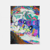 Jungfrau (Mädchen), Gustav Klimt Fleecedecke (Vorderseite)