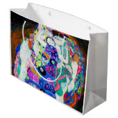 Jungfrau (Mädchen), Gustav Klimt Große Geschenktüte (Rückseite Schrägansicht)