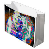 Jungfrau (Mädchen), Gustav Klimt Große Geschenktüte (Vorderseite Schrägansicht)