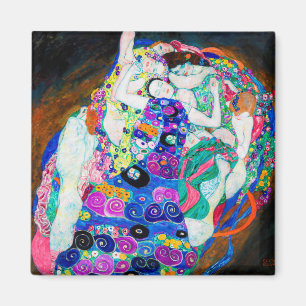 Jungfrau (Mädchen), Gustav Klimt Magnet