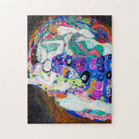 Jungfrau (Mädchen), Gustav Klimt Puzzle (Vertikal)