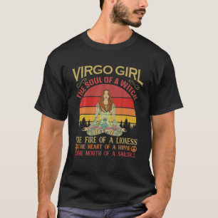 Jungfrau Mädchen Sternzeichen Lustige Astrologie R T-Shirt