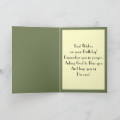 Jungfrau Madonna Mary mit Christkind Jesus Karte (Innenseite)