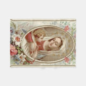 Jungfrau Madonna Mary mit Fleecedecke (Vorderseite (Horizontal))