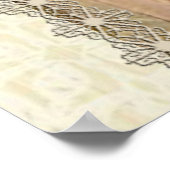 Jungfrau Madonna Mary mit Kind Jesus & Angels Poster (Ecke)