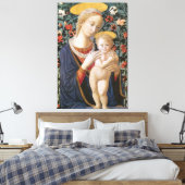 Jungfrau Madonna und Kind Jesus Leinwanddruck (Insitu (Schlafzimmer))