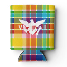 Jungfrau Madras Pattern & Flag