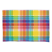 Jungfrau Madras Pattern Kissenbezug (Vorderseite)